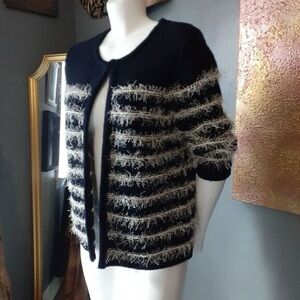 Dex Textured Knit Cardigan Size M
